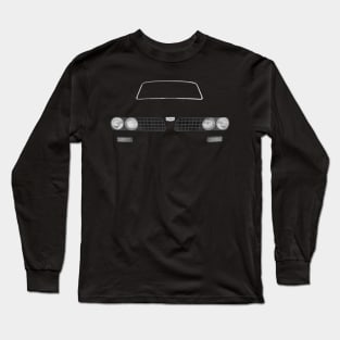 Triumph Dolomite classic car minimalist front Long Sleeve T-Shirt